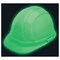 Erb Safety Front Brim Hard Hat, Type 1, Class E, Pinlock (4-Point), White 19761